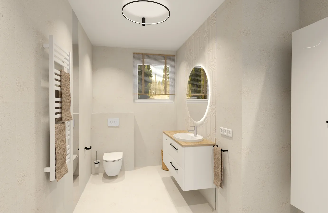 Łazienka z oknem – jak zaplanować jasne, funkcjonalne i harmonijne wnętrze?